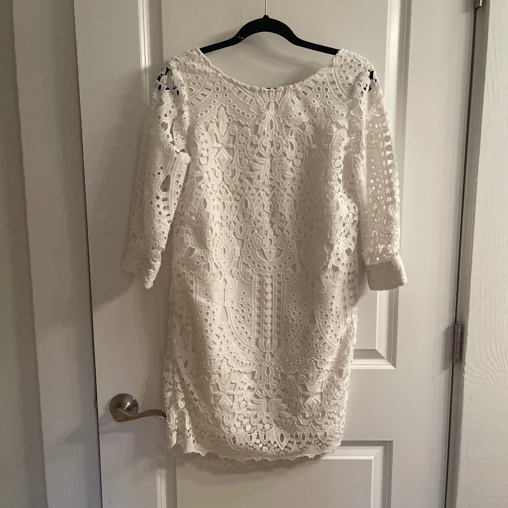 White dress